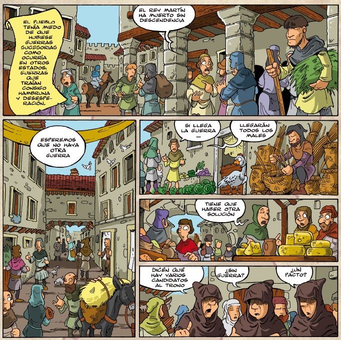 Aliado espejo de puerta Gracia página comic | Bienvenidos a la página oficial del Ayuntamiento de Caspe