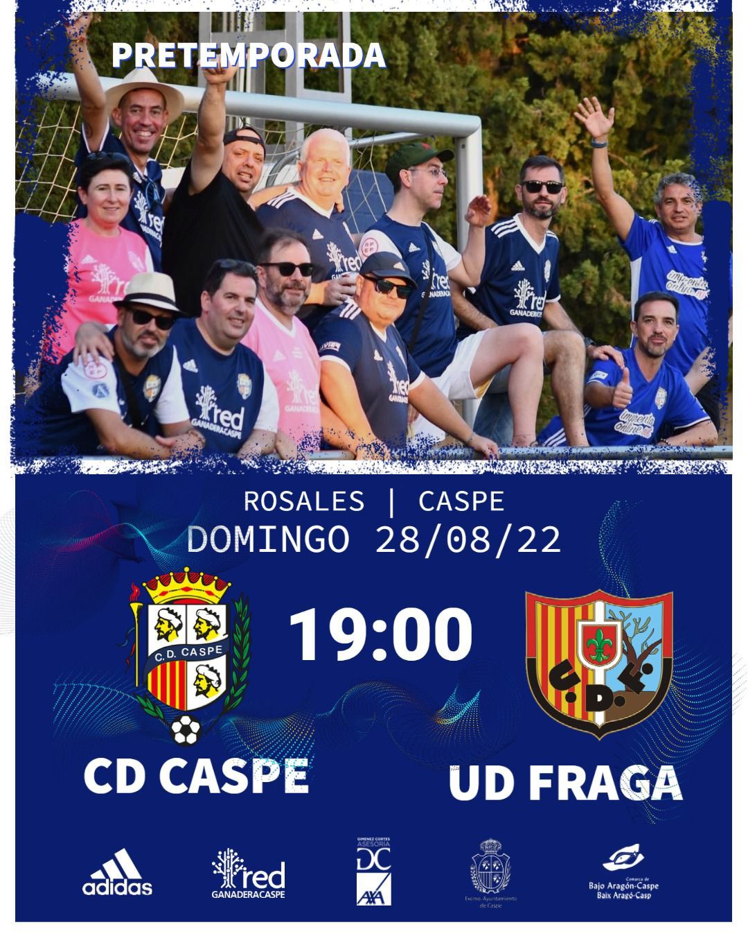El Deportivo Caspe continúa su campaña de socios 'Mucho vivido por llegar' | Bienvenidos a la página oficial del Ayuntamiento de Caspe